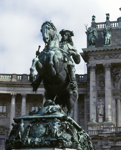 Monument of Prince Eugene of Savoy.