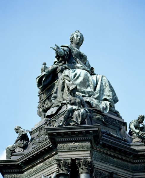 Maria Theresa (1717-1780). Empress of the Holy Roman Empire. Statue  Vienna. Austria.