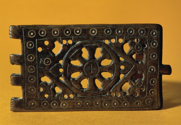 Visigothic buckle of copper.