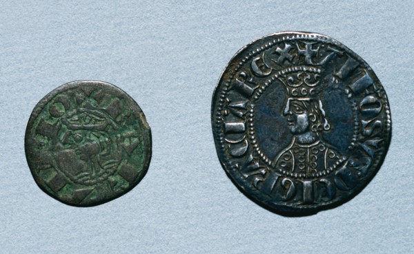 Medieval coins.