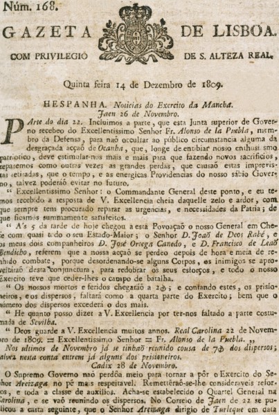 Historical context of the Peninsular War.