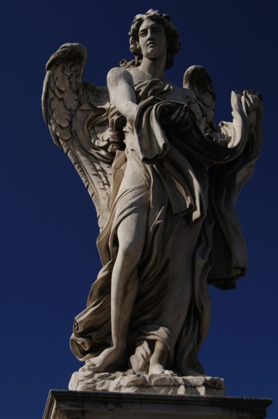 Angel in Ponte Sant'Angelo. Statue.