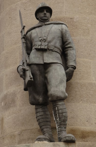 Monument to Financial Guard.