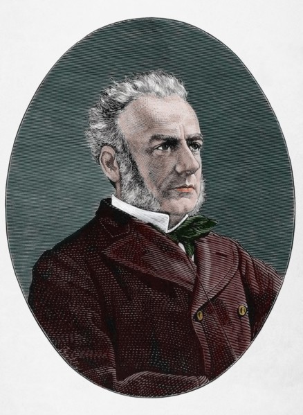 Miguel Lobo y Malagamba (1818-1876). Spanish navy. Engraving by Paris. 1876. Colored.