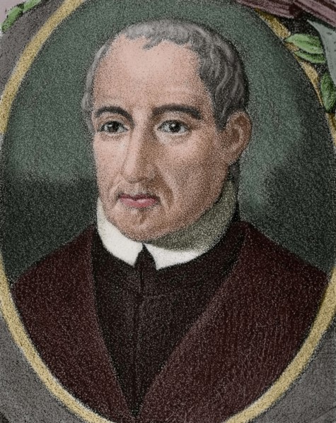 Gonzalo de Cespedes Meneses (1585-1638). Spanish writer. Colored.