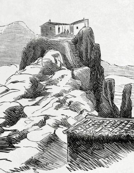 San Leon fort, occupied by General Quesada.