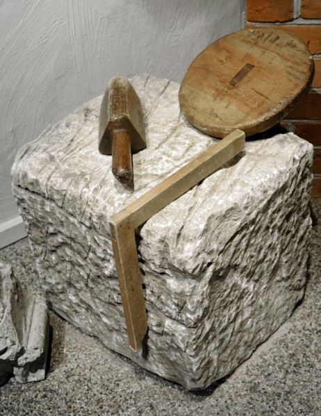 Middle Ages. Utensils used by stone carvers.