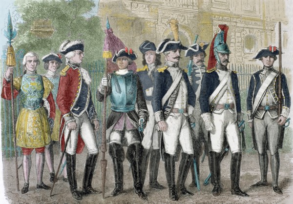 Soldiers of the National Guard.