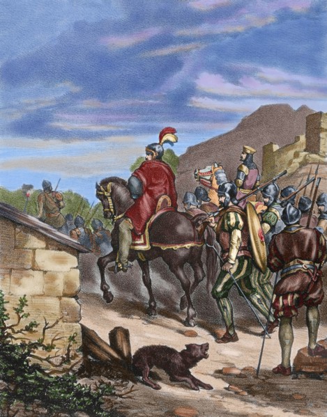 Spanish conquest of the Inca Empire Expedition of Francisco Pizarro into Peru.