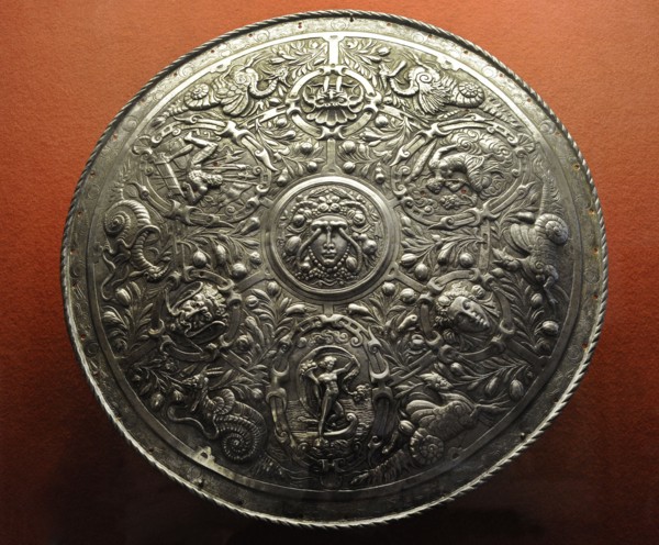 Relief with Medusa and fantastical beasts.