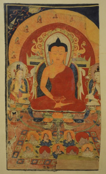 The Pure Land of Buddha Amitabha.