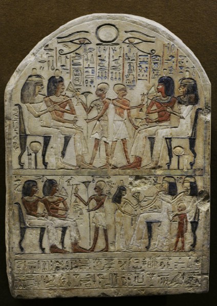 Funerary stela.