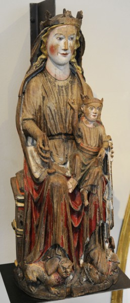 Virgin with Child. Biri church.