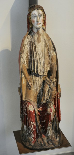 Virgin with Child. Hillestad kirke, Botne, Vestfold.