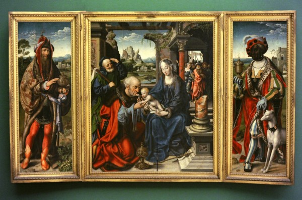 Adoration of the Magi.