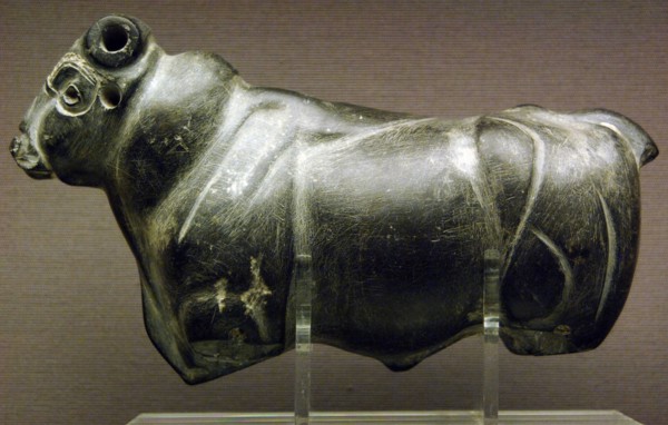 Stone bull.