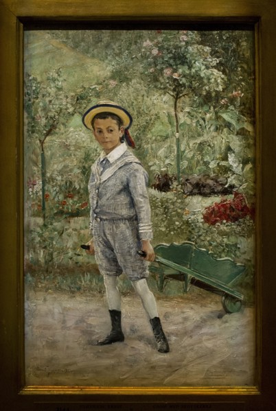 Boy with a Wheelbarrow.
