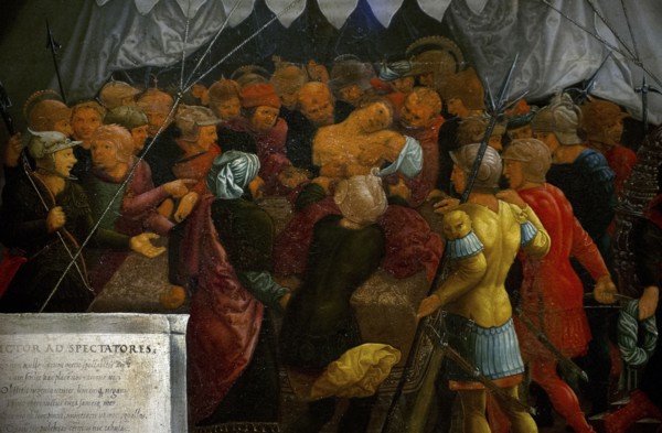 Mucius Scaevola before King Porsena.