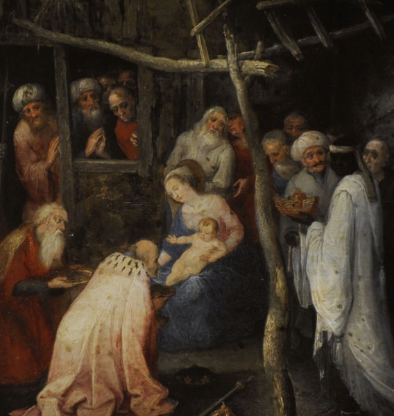 The Adoration of the Magi.