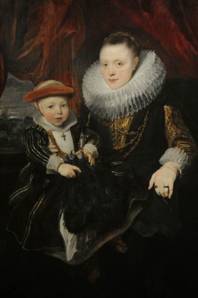 A Young Woman with a Child.