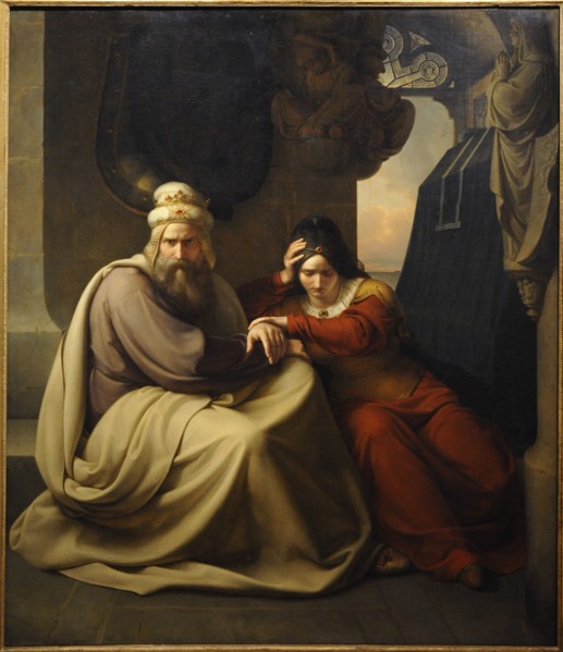 Royal Couple Mourning for their Dead Daughter.