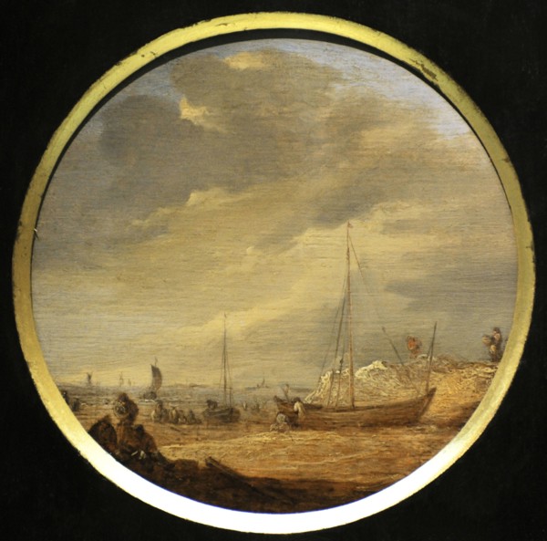 Boats on a Riverbank.