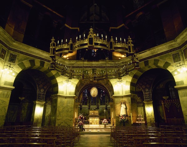 Aachen Cathedral. Palatine Chapel.