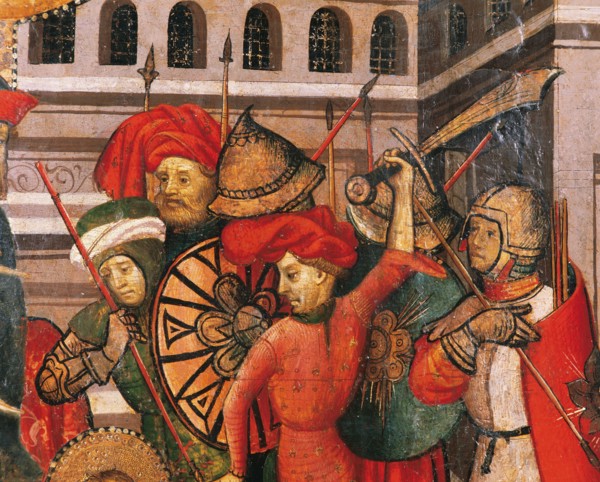 Altarpiece of Saint James of the parish of Vallespinosa by Joan Mates (active 1361-1431). Gothic
