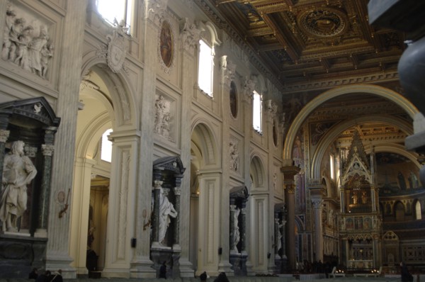 Archbasilica of St. John Lateran. Interior.