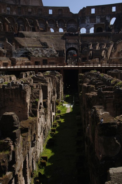 Flavian Amphitheatre or Coliseum.