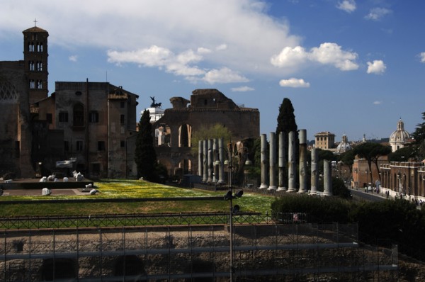 Temple of Venus and Roma.