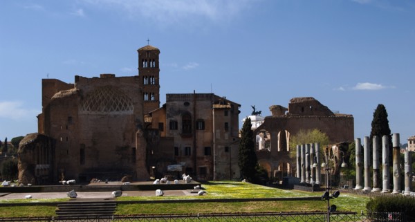Temple of Venus and Roma.