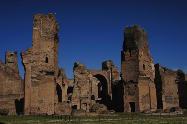 Baths of Caracalla. Ruins.