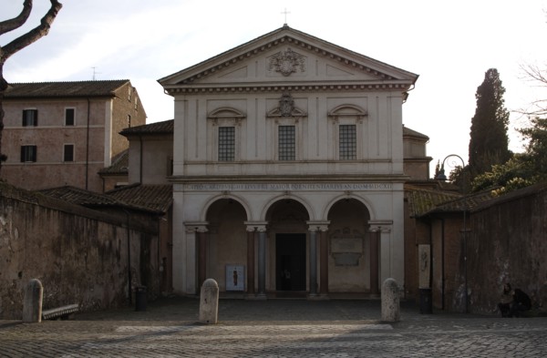 Saint Sebastian outside the walls.