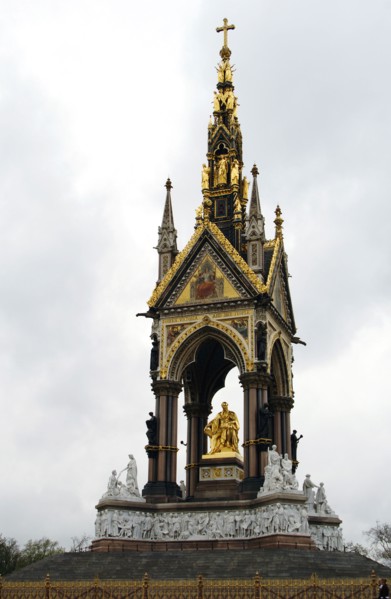 The Albert Memorial.