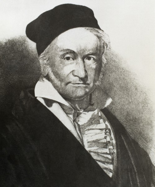 Carl Friedrich Gauss (1777-1855). German mathematician. Engraving. 19th century.