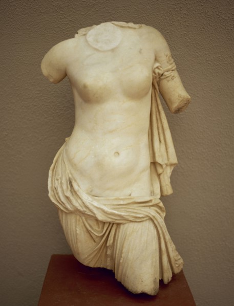 Roman era. Statue of Aphrodite or Venus. 1st century. Ephesus Museum. Selcuk. Turkey.