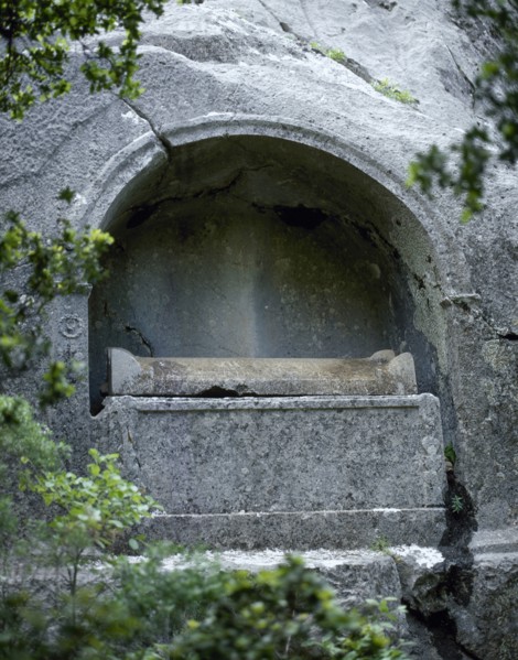 Turkey. Asia Minor. Termessos. Necropolis. Sarcophagus.