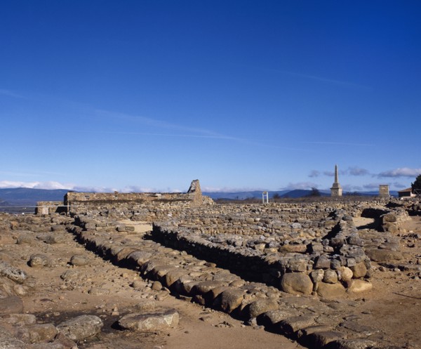 Numancia. Roman ruins. Near Soria. Spain.