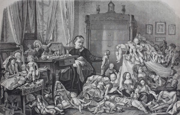 The dolls doctor of Leipzig