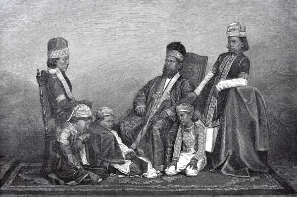 The royal family Mirzas from Delhi
