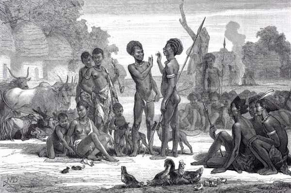 People of the tribe of the Shilluk