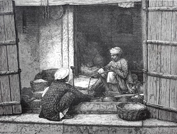 grain and flour merchant in Patna