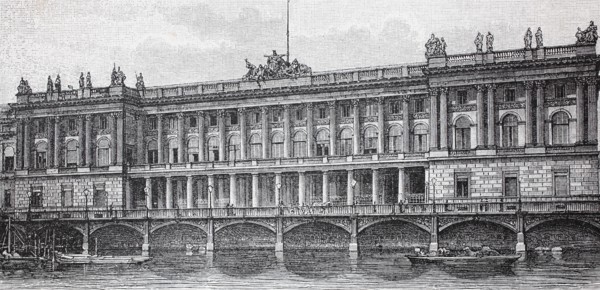 the stock exchange of Berlin