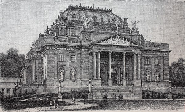 the theater of Wiesbaden