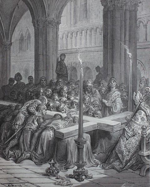 The crusades were a series of religious wars in western Asia and Europe initiated