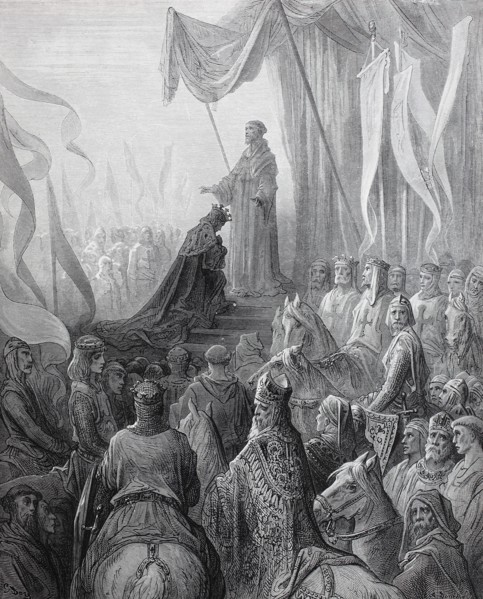 The crusades were a series of religious wars in western Asia and Europe initiated