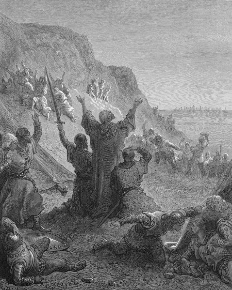 The crusades were a series of religious wars in western Asia and Europe initiated