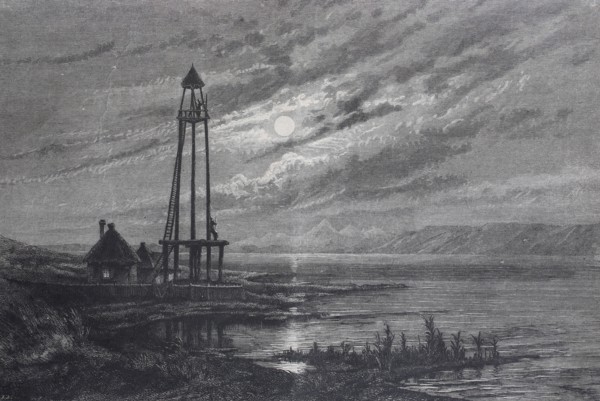 Watchtower of the Cossacks at the river Kuban