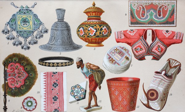 different examples of art from india